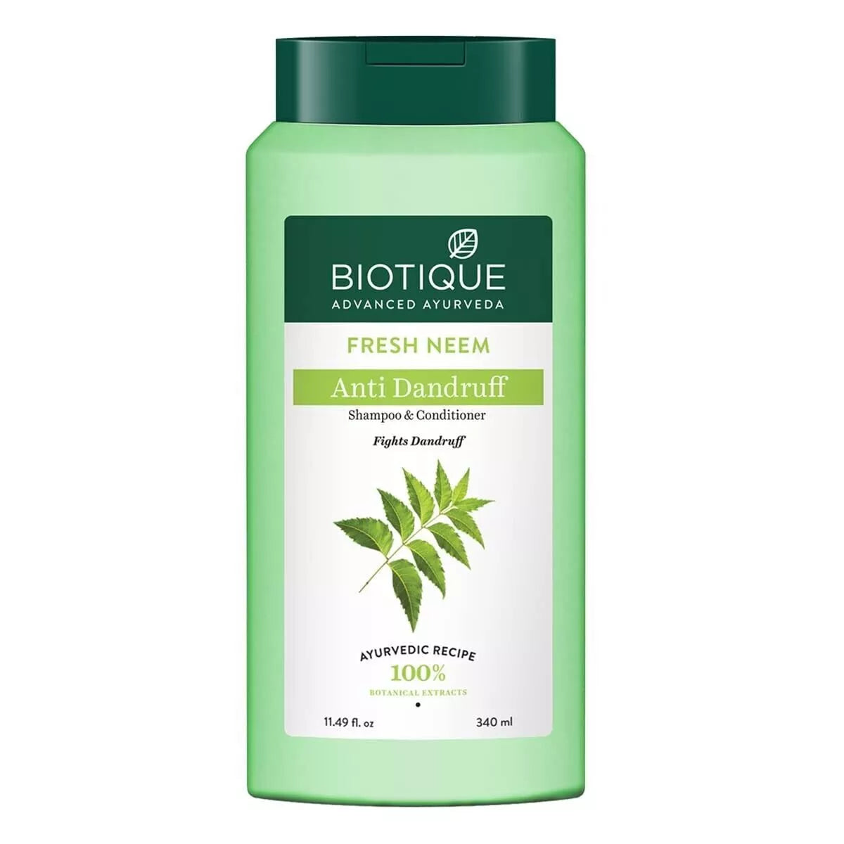 Biotique Fresh Neem A-D Shmp With Cndtnr 340ml - Indicrest