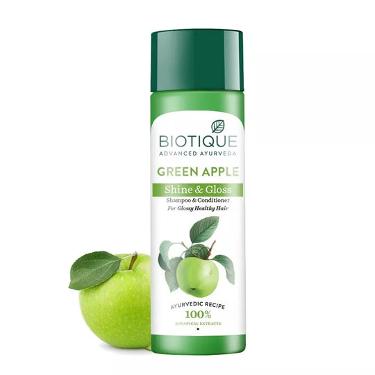 Biotique Green Apple S&G Shmp & Cndtnr 120ml - Indicrest Buy at Indicrest