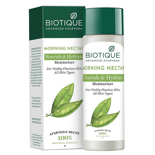 Biotique Morning Nectar Moisturizer, 190ml - Indicrest Buy at Indicrest
