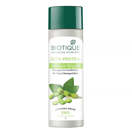Biotique Soya Protein Int Repr Shmp&Cnd 120ml - Indicrest Buy at Indicrest