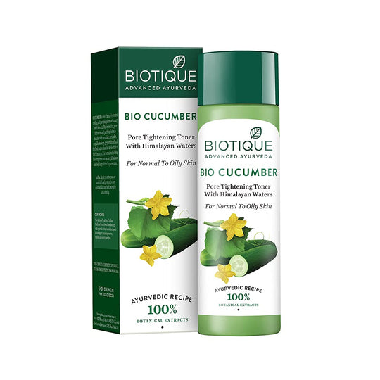 Biotique Cucumber Pore Tightening Refreshing Toner, 120ml Buy at Indicrest