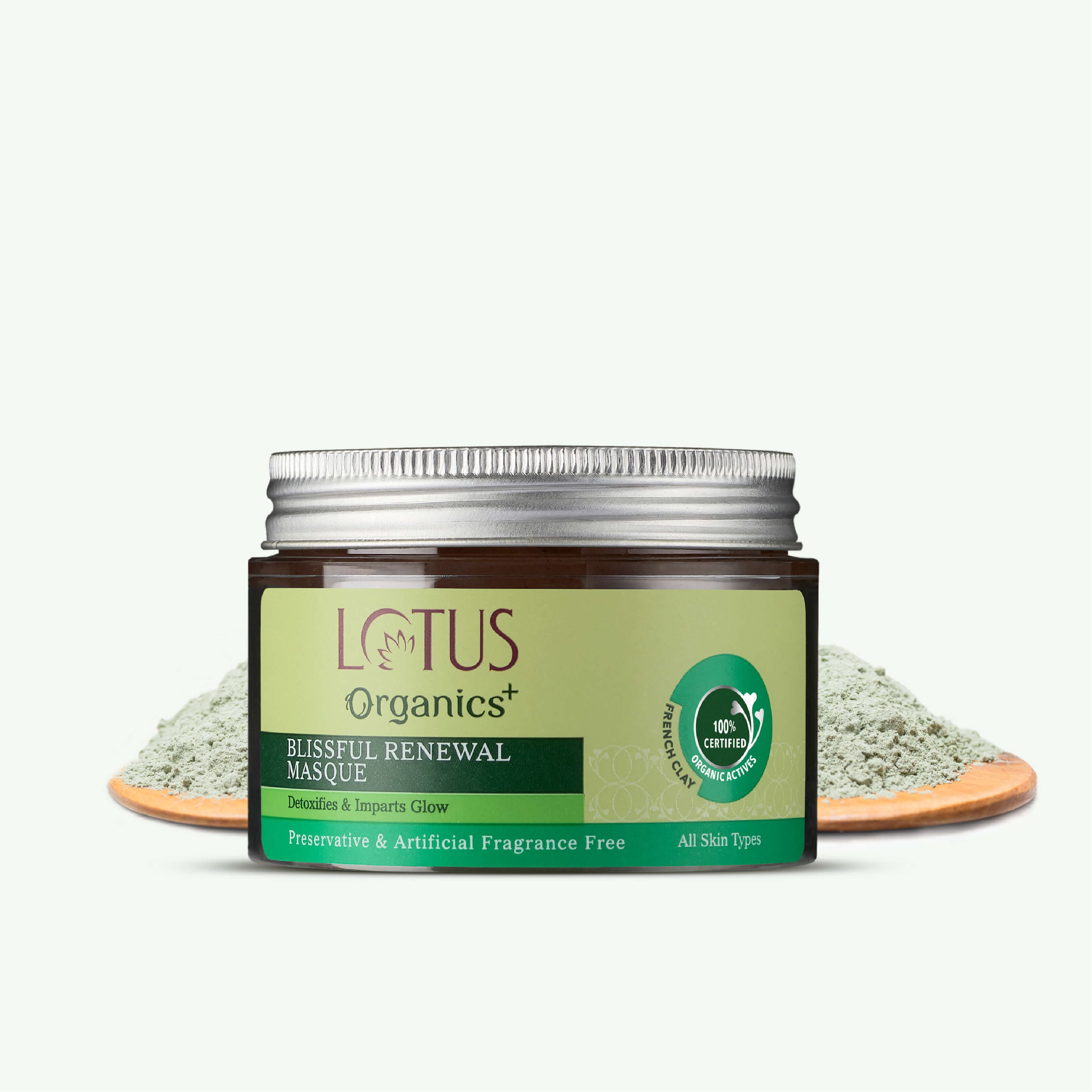 Lotus Herbals Organics+ Blissful Renewal Mask, 50g