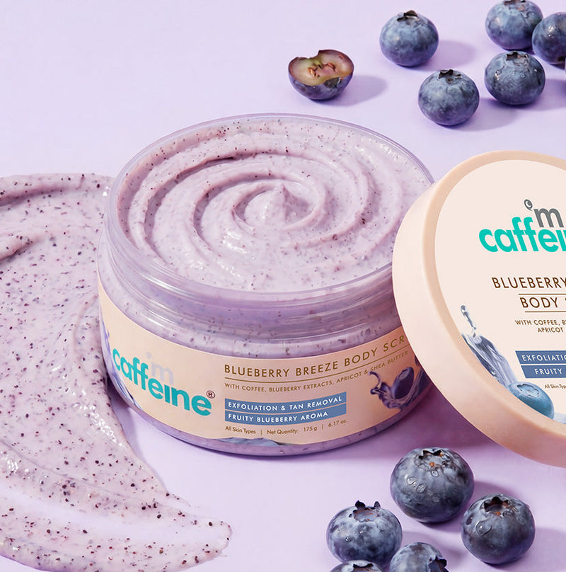 Mcaffeine Blueberry Breeze Body Scrub, 175g - Buy from Indicrest