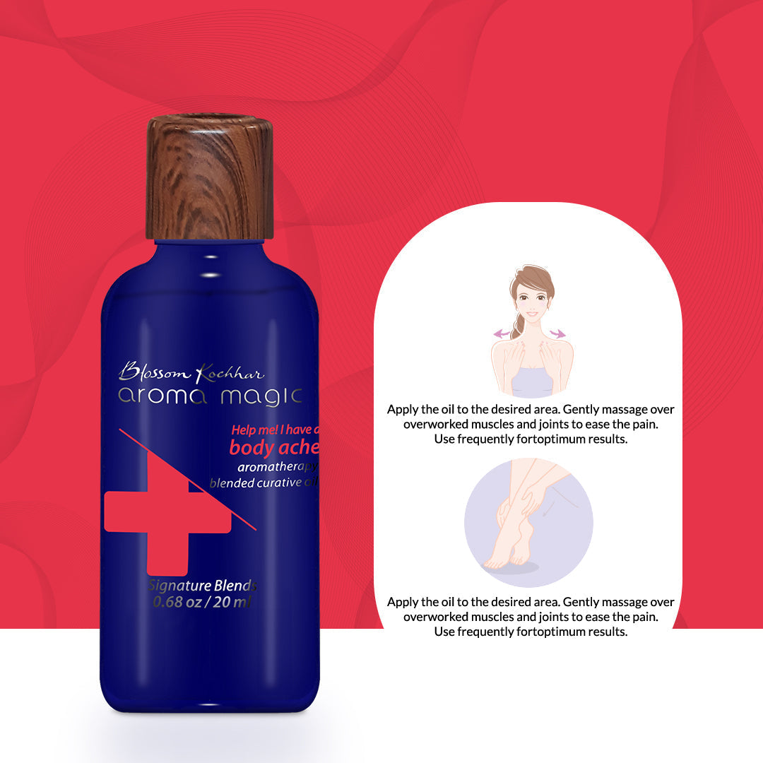 Aroma Magic Body Ache Curative Oil - HELP ME RANGE, 20ml - Image 6 - Buy from Indicrest
