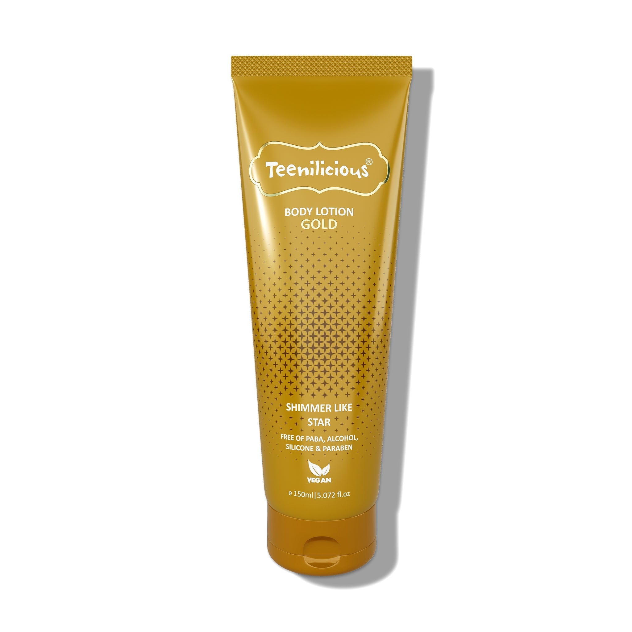 Fixderma Teenilicious Body Lotion Gold Sparkle | Skin Shine Lotion To Add Natural Shimmer, 150ml - Image 6 - Buy from Indicrest
