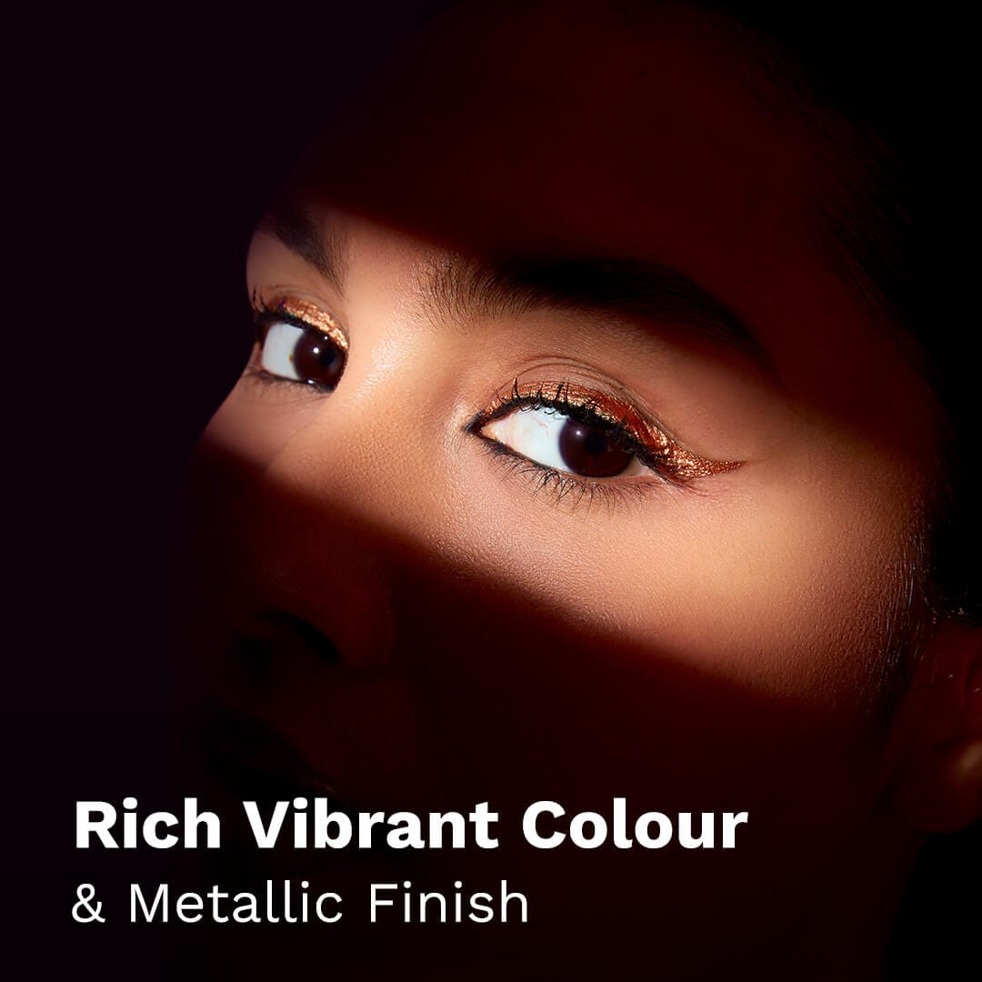 pilgrim oh the drama metallic eyeliner boldly bronze 21   Image 4   Buy from Indicrest