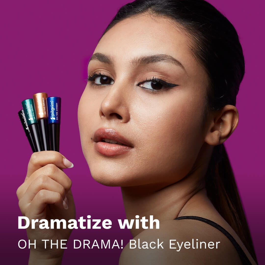 Pilgrim OH THE DRAMA Metallic Eyeliner, 3.5ml - Image 7 - Buy from Indicrest