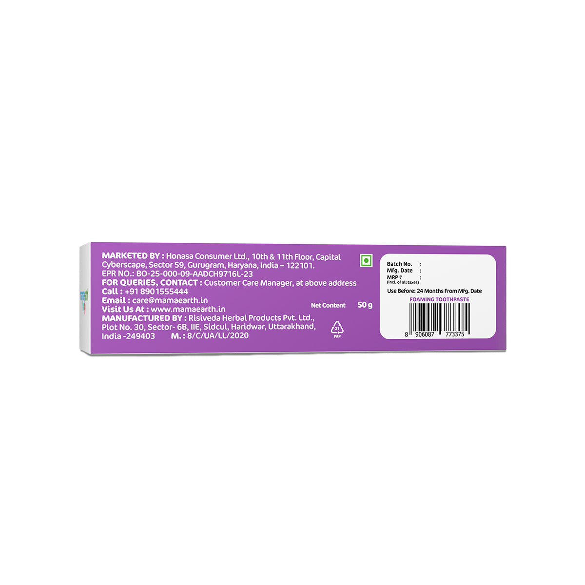 Mamaearth Fruit Punch Toothpaste - Image 8 - Buy from Indicrest