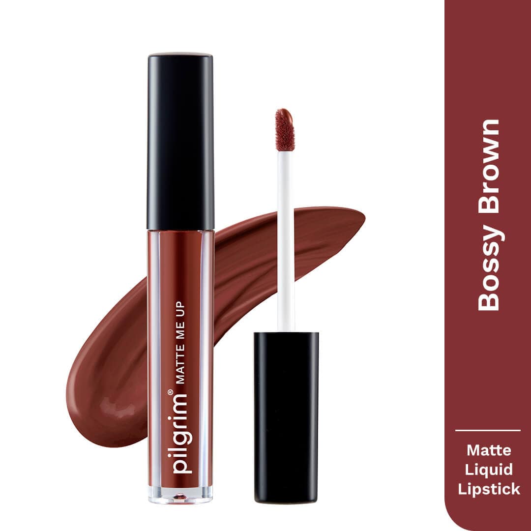 Pilgrim Matte Me Up Liquid Lipstick, Sexy Scarlet - 26 - Image 5 - Buy from Indicrest