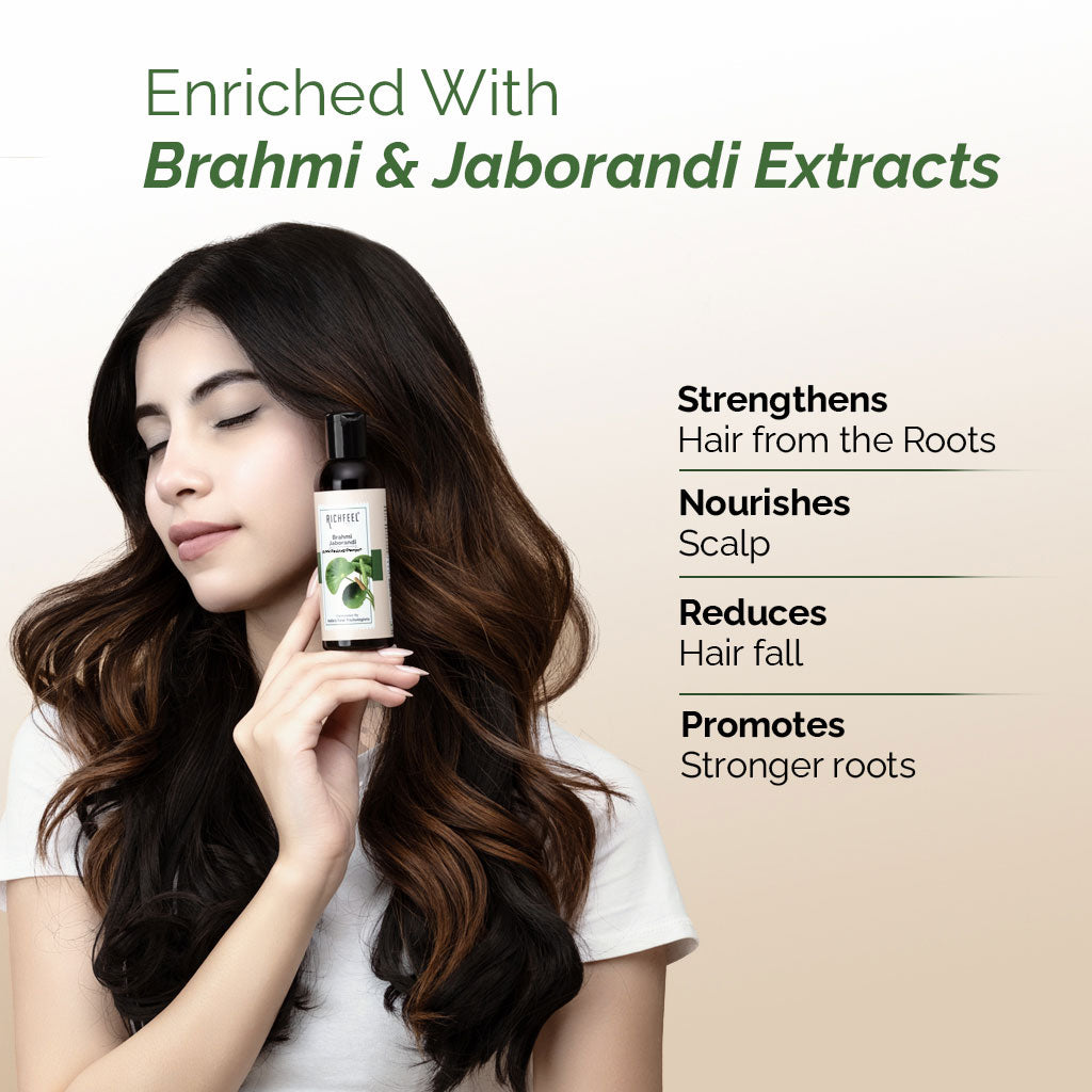 Richfeell Brahmi Jaborandi Root Reviving Shampoo 100ml - Image 2 - Buy from Indicrest