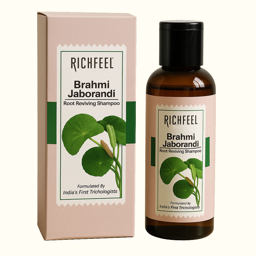 Richfeell Brahmi Jaborandi Root Reviving Shampoo 100ml - Buy from Indicrest