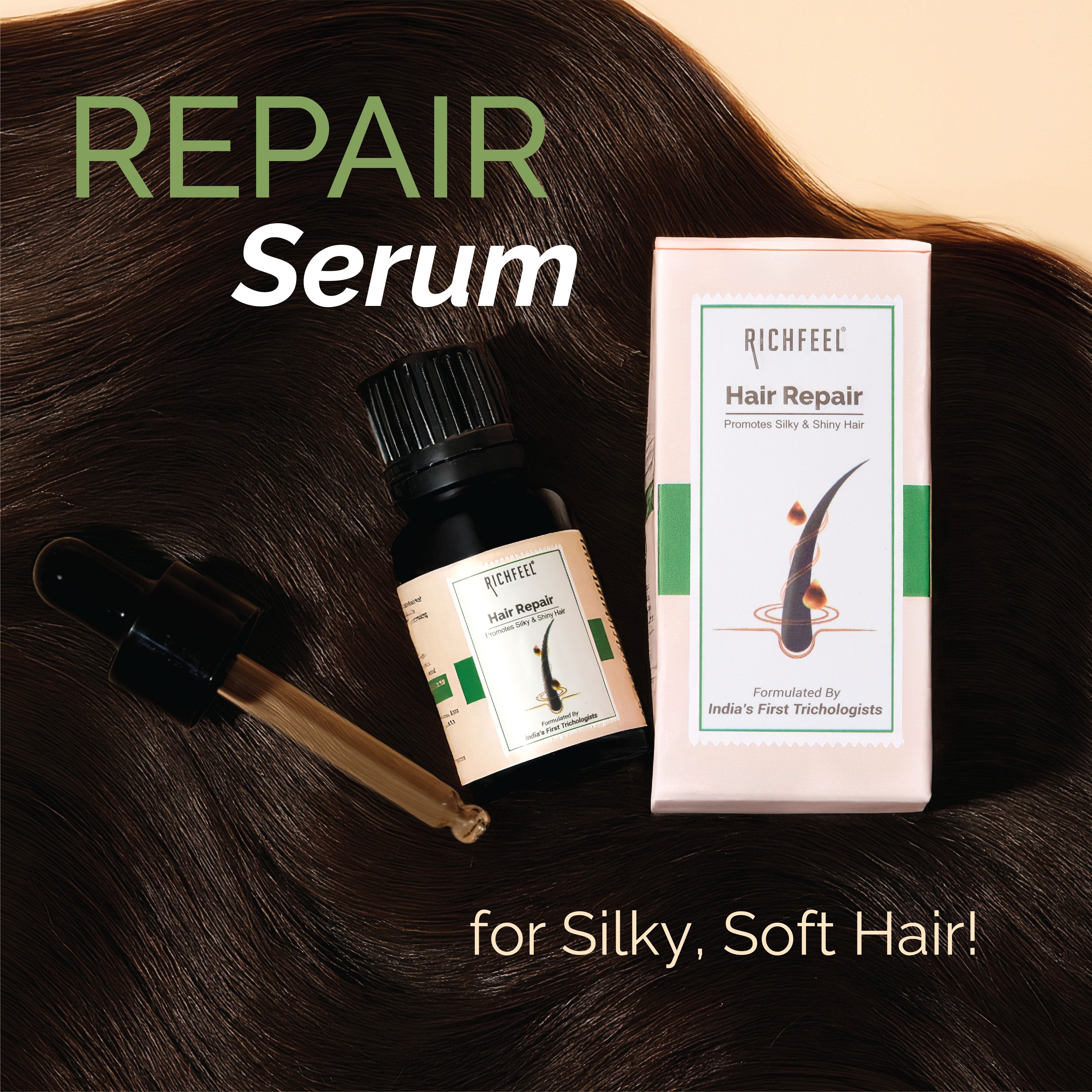 Richfeell Hair Repair Serum 60 ml - Image 6 - Buy from Indicrest