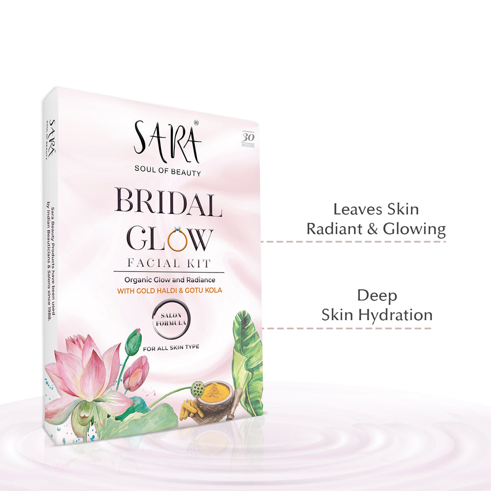 SARA Bridal Glow with Diamond, Gold and Orange Facial Kit Combo - Image 4 - Buy from Indicrest
