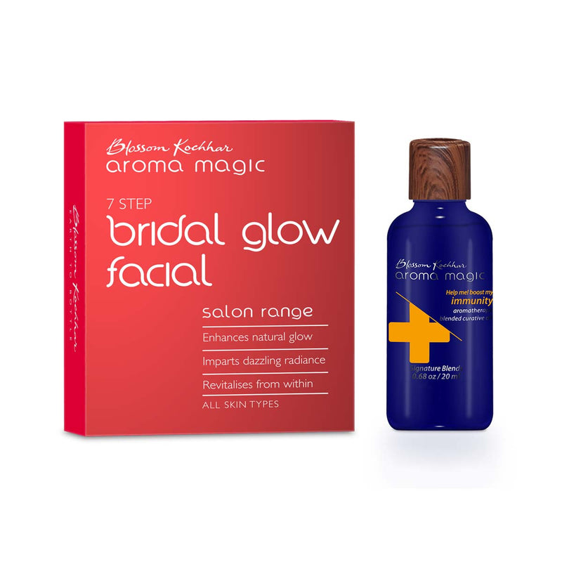 Aroma Magic Bridal Glow Facial Kit + Immunity Curative Oil - Buy from Indicrest