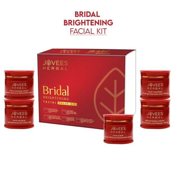 Jovees Herbal Bridal Brightening Facial Kit on a white background