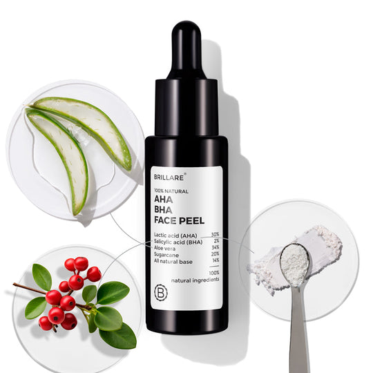 Brillare AHA BHA Exfoliating Face Peeling Solution, 30ml - Buy from Indicrest