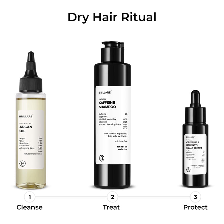 Brillare Argan Hair Oil for Dry, Frizzy Hair, 100ml - Image 8 - Buy from Indicrest