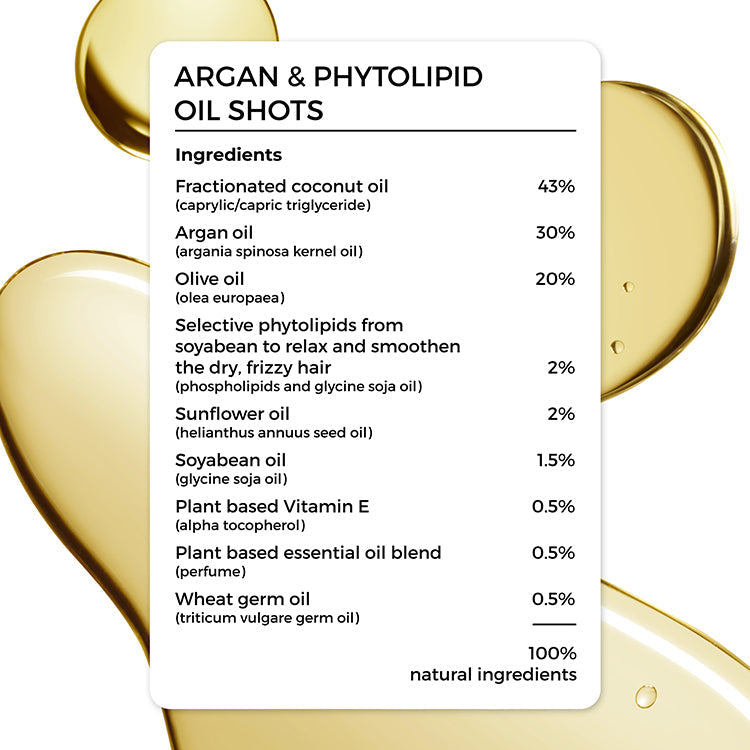Brillare Argan & Phytolipid Oil Shots and Argan Oil Combo For Dry, Frizzy Hair - Image 3 - Buy from Indicrest
