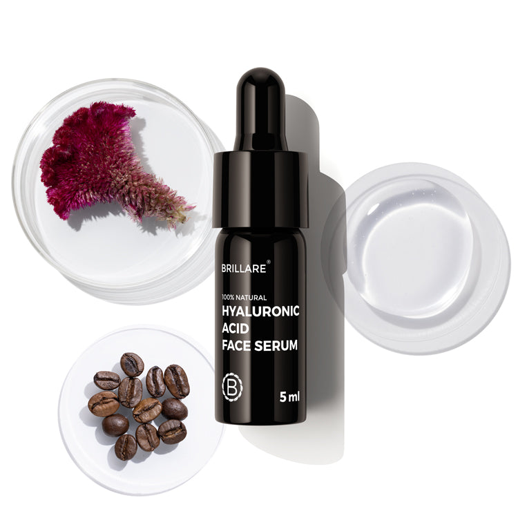 Brillare Mini Hyaluronic Acid Face Serum For youthful Skin, 5ml - Buy from Indicrest