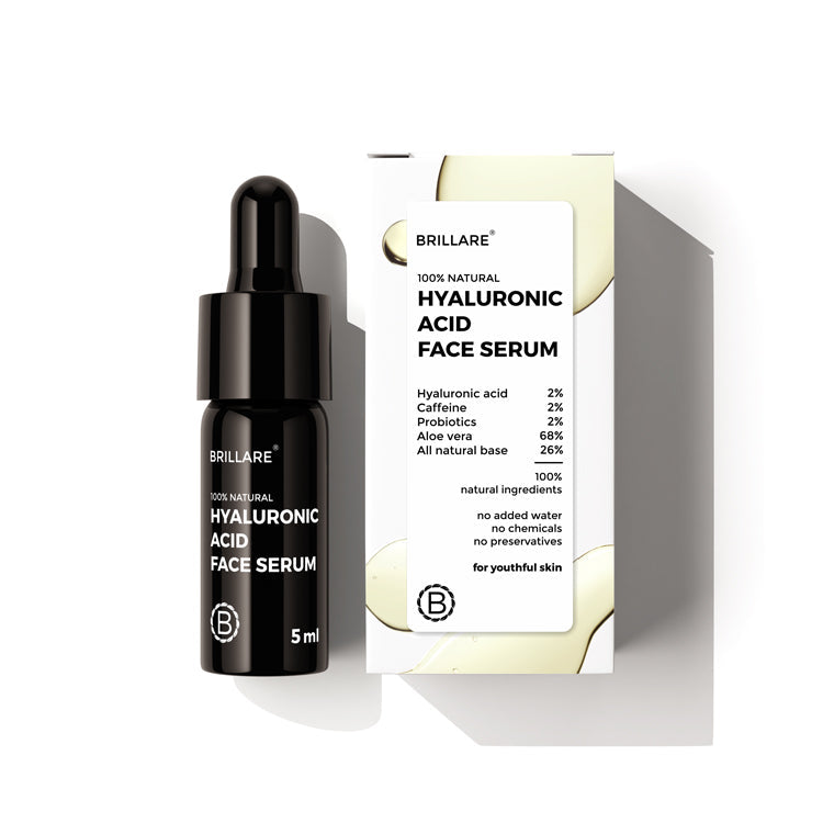 Brillare Mini Hyaluronic Acid Face Serum For youthful Skin, 5ml - Image 8 - Buy from Indicrest