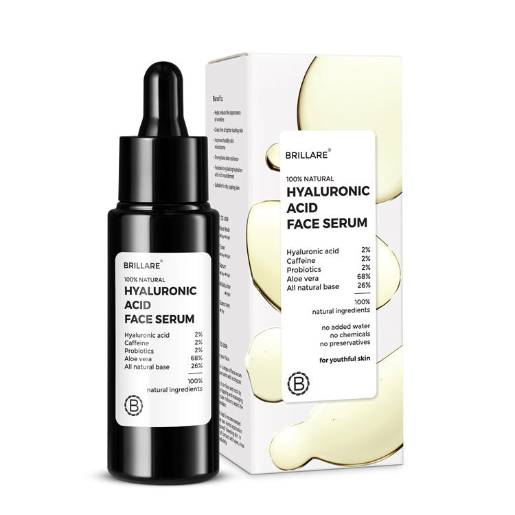 Brillare 2% Hyaluronic Acid Face Serum For youthful Skin, 30ml - Image 9 - Buy from Indicrest