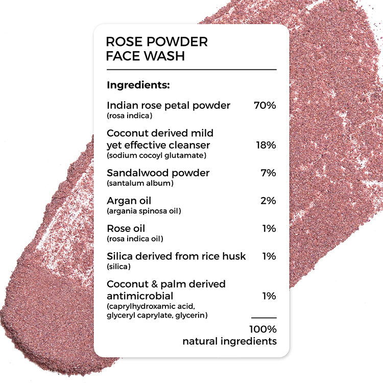 Brillare 2% Hyaluronic Acid Face Serum & Rose Powder Face Wash (30g) Combo For youthful Skin - Image 3 - Buy from Indicrest