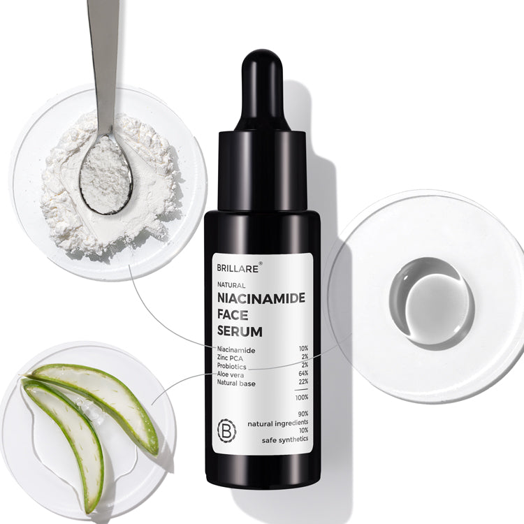 Brillare 10% Niacinamide Face Serum for Smooth, Glowing Skin, 30ml - Buy from Indicrest