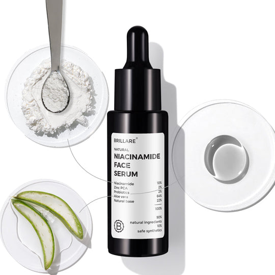 Brillare 10% Niacinamide Face Serum for Smooth, Glowing Skin, 30ml - Buy from Indicrest