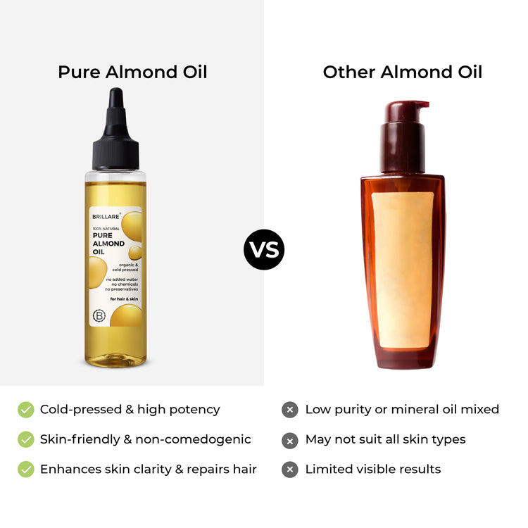 Brillare Pure Almond Oil, 100ml - Image 7 - Buy from Indicrest