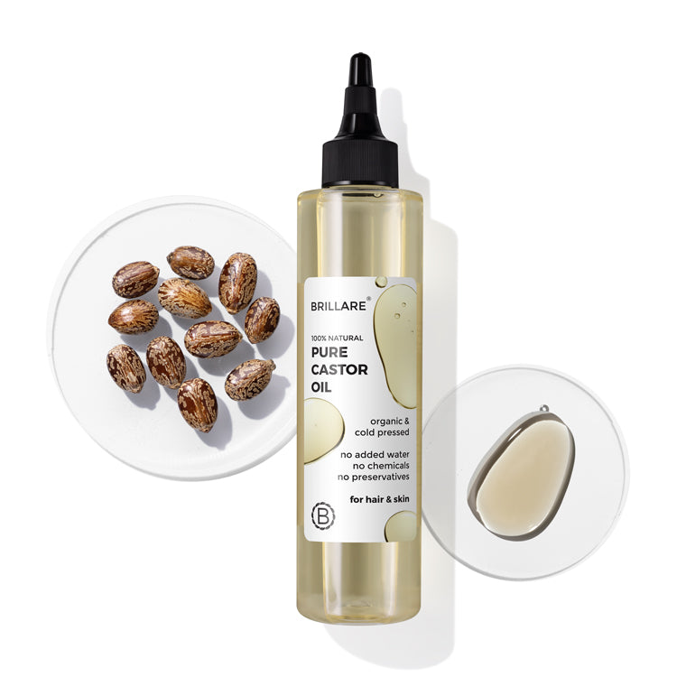 Brillare Pure Castor Oil, 200ml - Buy from Indicrest