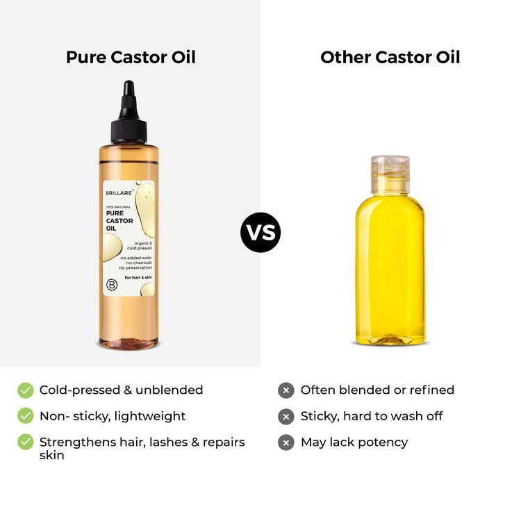 Brillare Pure Castor Oil, 200ml - Image 7 - Buy from Indicrest