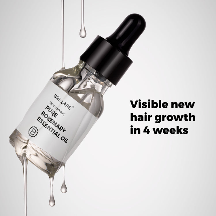 Brillare 100% Rosemary Essential Oil for Hair Growth, 15ml - Image 2 - Buy from Indicrest