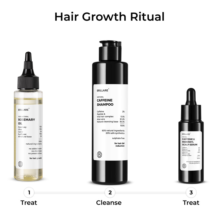 Brillare Rosemary Hair Oil for Hair Growth, 100ml - Image 8 - Buy from Indicrest