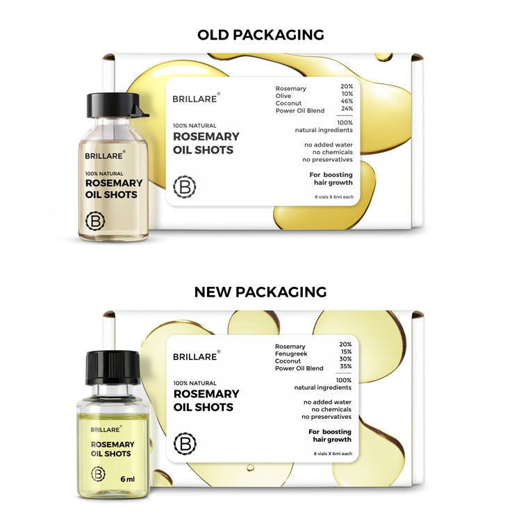 Brillare Rosemary Oil Shots For Visible Hair Growth, 6ml X 8 - Image 10 - Buy from Indicrest