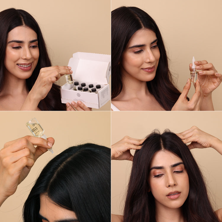 Brillare Rosemary Oil Shots For Visible Hair Growth, 4 X (6ml X 8) - Image 6 - Buy from Indicrest