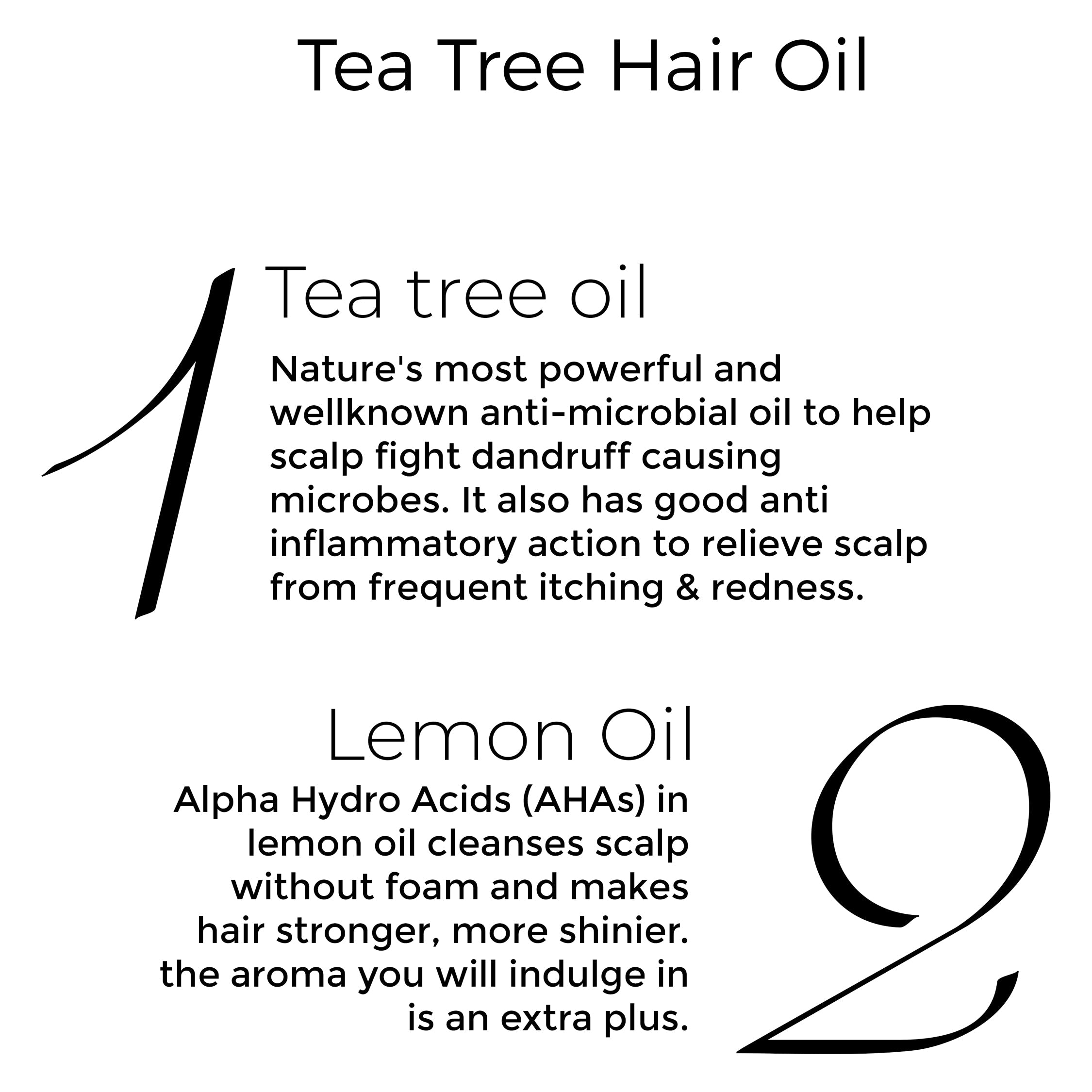 Brillare Tea Tree & Salicylic Oil Shots and Tea Tree Oil Combo For Dandruff Control - Image 4 - Buy from Indicrest