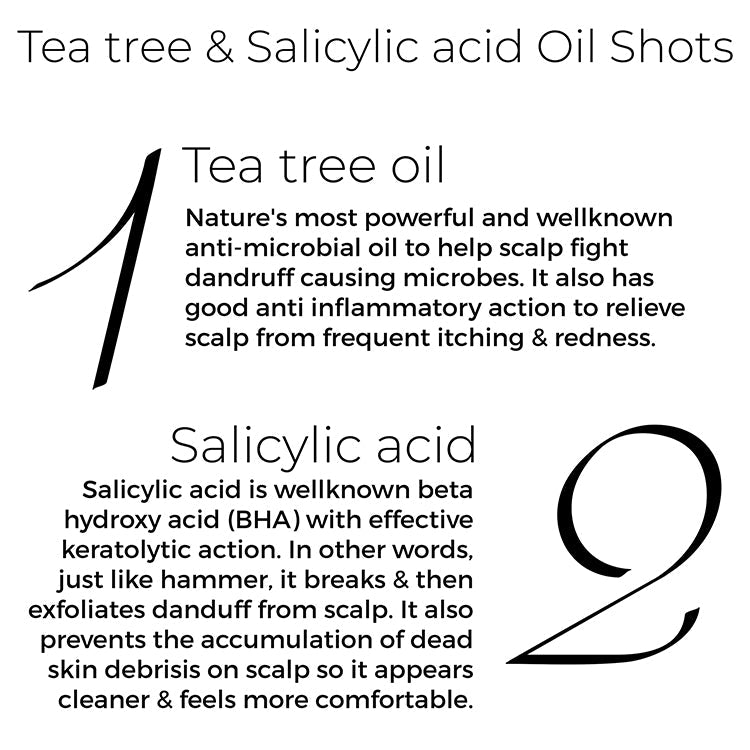 Brillare Tea Tree & Salicylic Oil Shots and Tea Tree Oil Combo For Dandruff Control - Image 5 - Buy from Indicrest