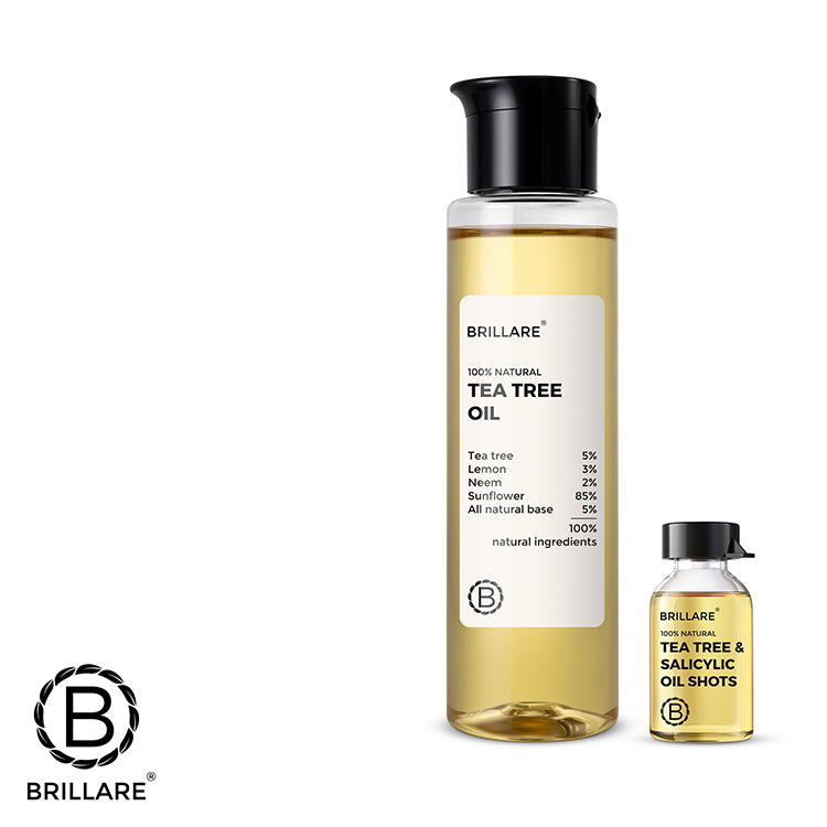 Brillare Tea Tree & Salicylic Oil Shots and Tea Tree Oil Combo For Dandruff Control - Image 8 - Buy from Indicrest