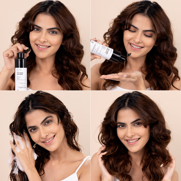 Brillare Terabond Shampoo For Smooth, Manageable Hair, 200ml - Image 5 - Buy from Indicrest