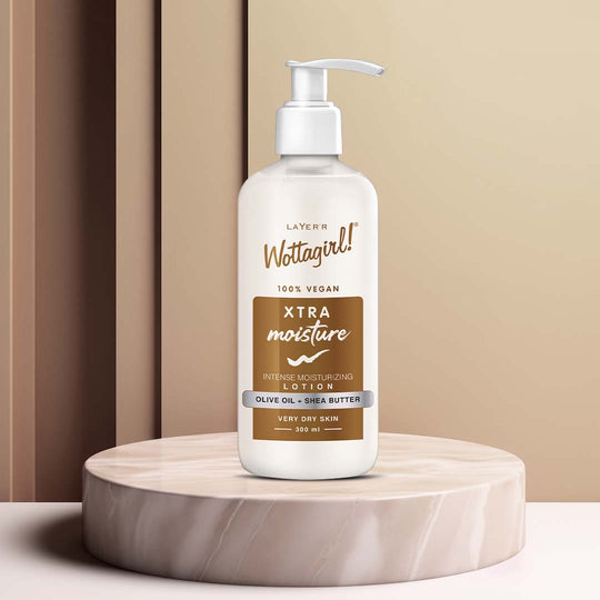 Wottagirl XTRA MOISTURE LOTION, 300ml (100% VEGAN) - Buy from Indicrest