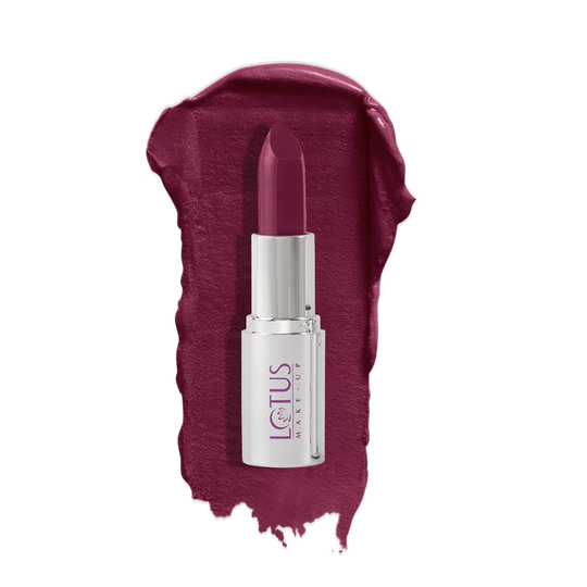 Lotus Herbals Ecostay Butter Matte Lip Color, Carnation Pink, 4.2g