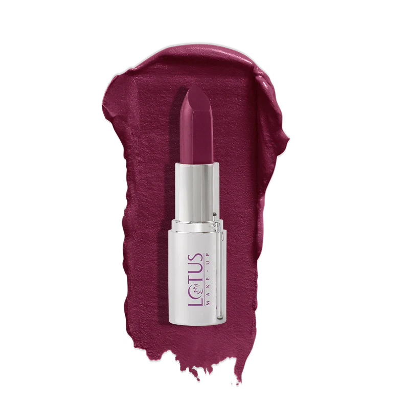 Lotus Herbals Ecostay Butter Matte Lip Color, Carnation Pink, 4.2g