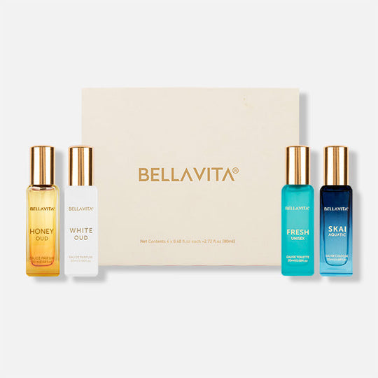 Bella Vita Luxury Unisex Perfume Gift Set – 4 x 20ml