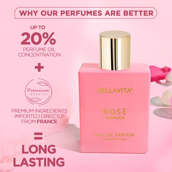 Buy Bella Vita Rose Perfume for Women 100ml | Indicrest