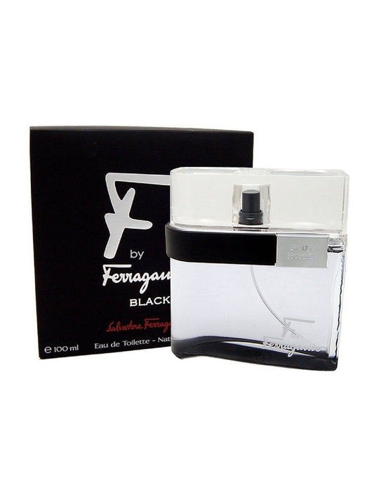 Salvatore Ferragamo F by Ferragamo Pour Homme Black Eau De Toilette, 100ml