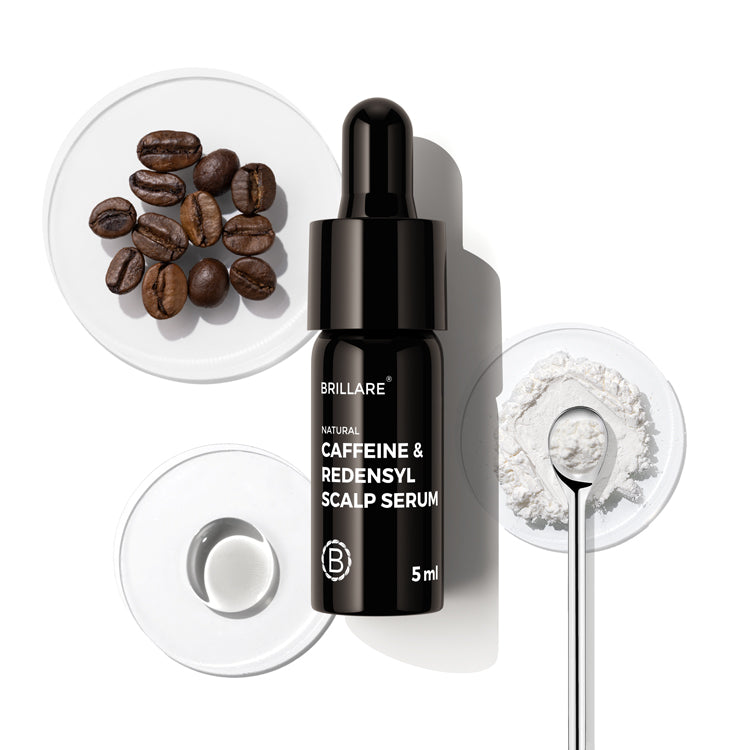 Brillare Mini Caffeine & Redensyl Scalp Serum For Hair Growth, 5ml - Buy from Indicrest