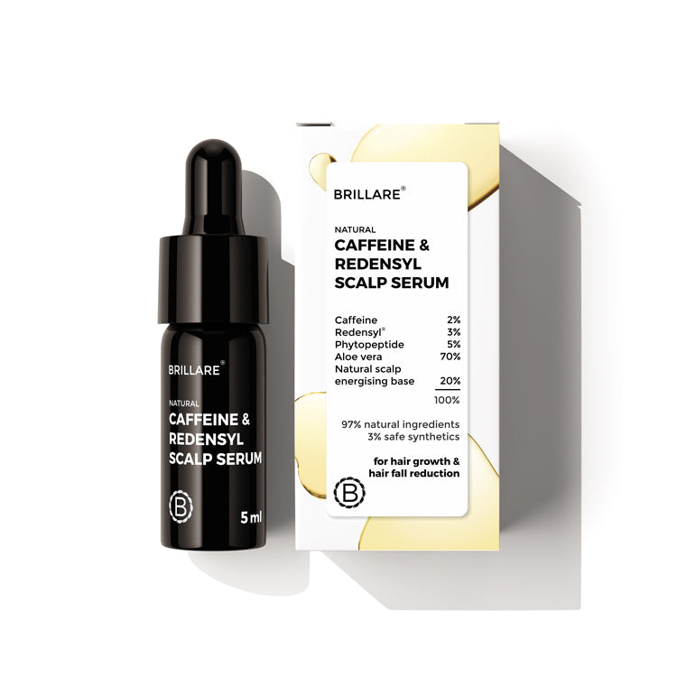 Brillare Mini Caffeine & Redensyl Scalp Serum For Hair Growth, 5ml - Image 8 - Buy from Indicrest