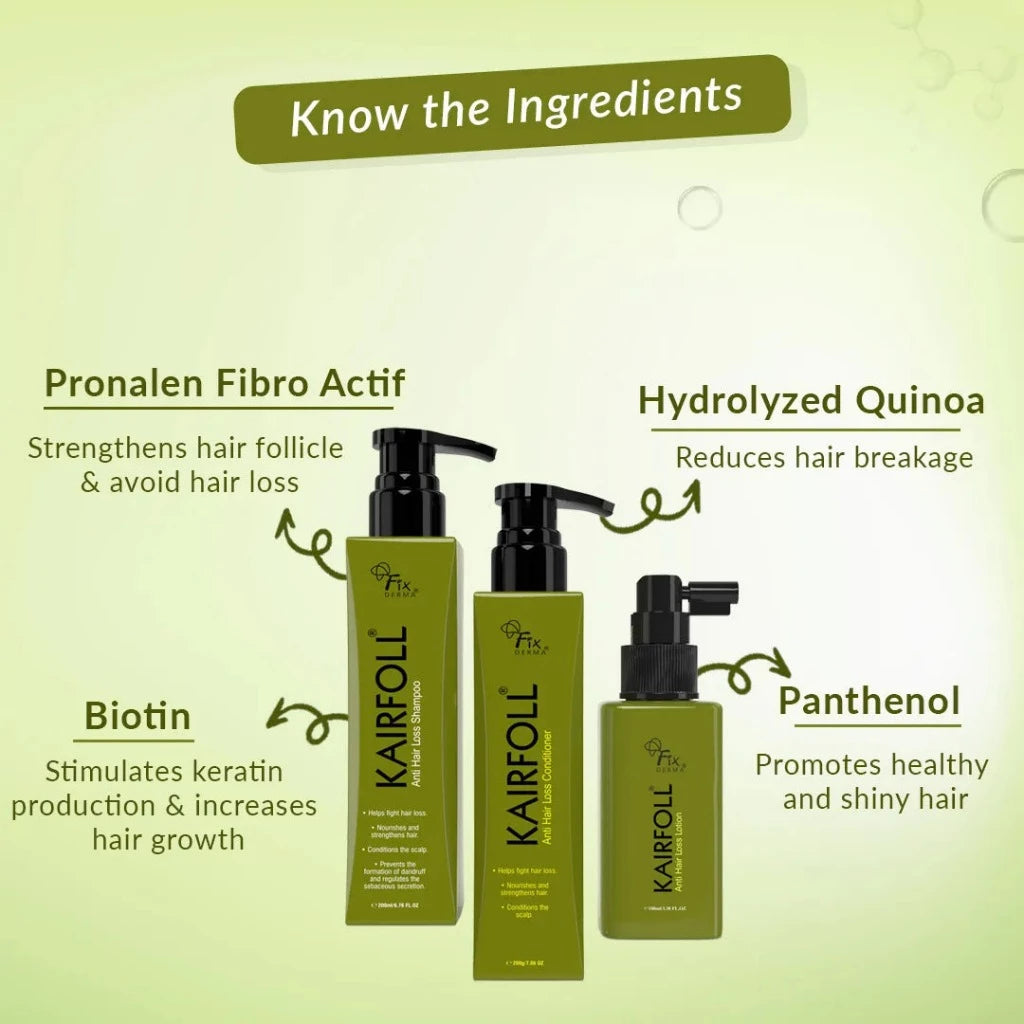 Fixderma Hair Fall Control Kit | Reduces Hair Fall and Promotes Hair Growth, 500ml - Image 6 - Buy from Indicrest