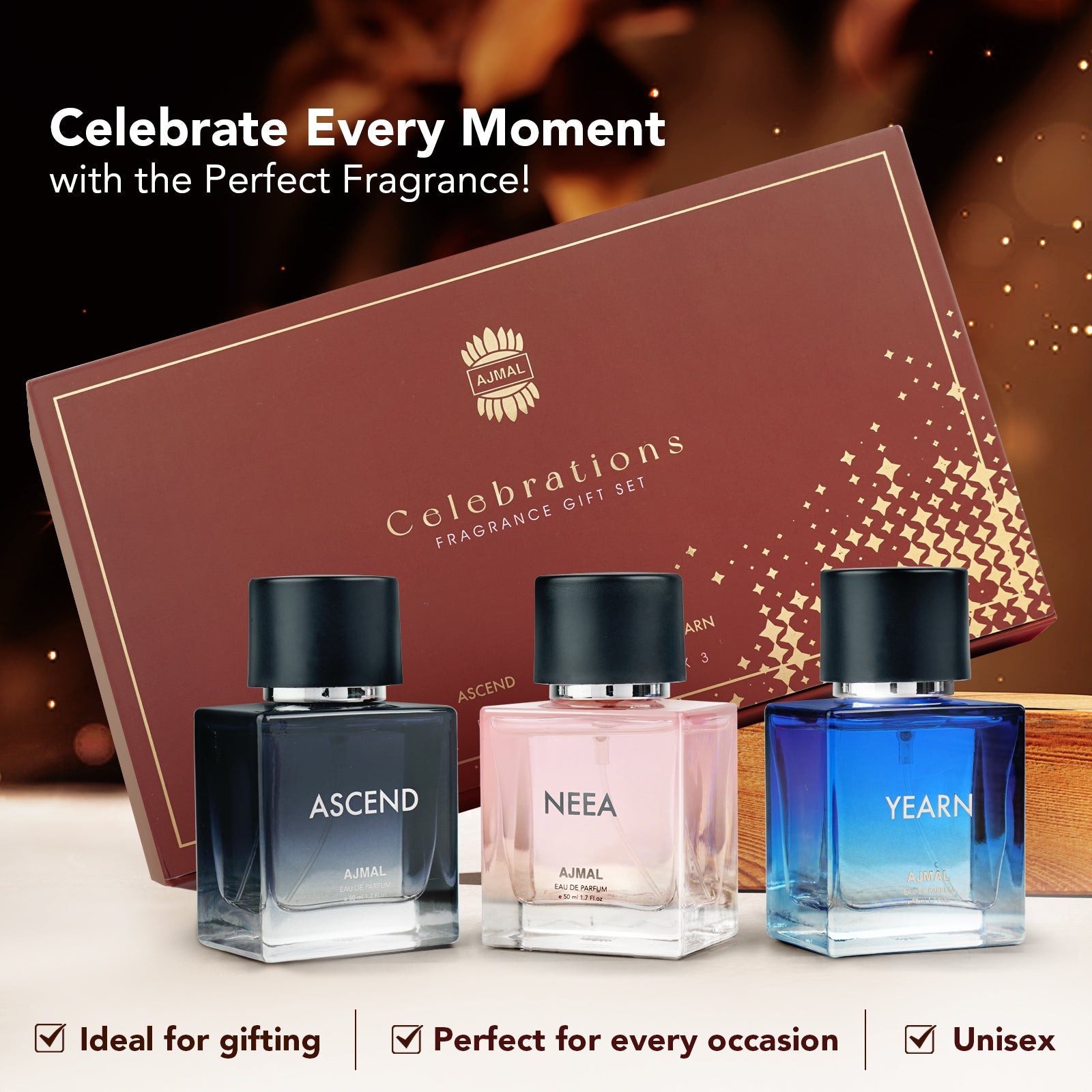CELEBRATION Perfume Giftpack 150ML for Unisex - Image 2 - Buy from Indicrest