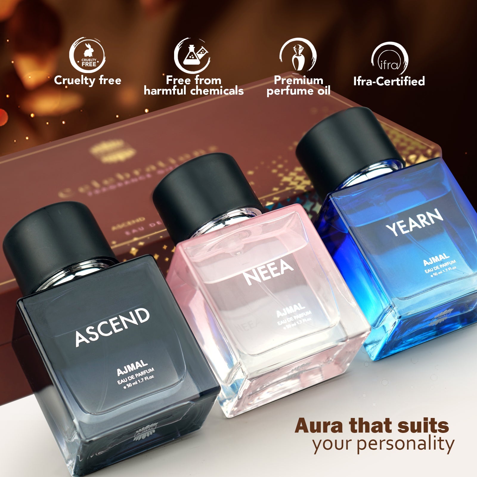 CELEBRATION Perfume Giftpack 150ML for Unisex - Image 3 - Buy from Indicrest